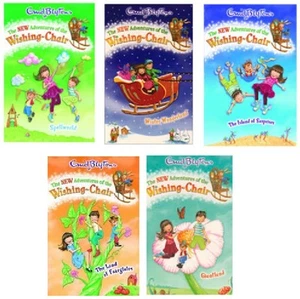 NEW SET of 5 x NEW ADVENTURES of the WISHING CHAIR Winter Wonderland Spellworld - Picture 1 of 1