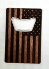 WOOD CHUCK AMERICAN EDITION CREDIT CARD BOTTLE OPENER