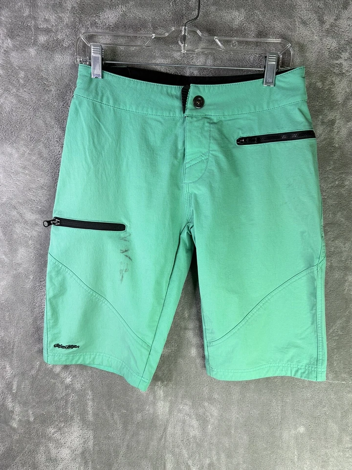 Troy Lee Designs Shorts Women’s 4/5 TLD Downhill Ruckus Shell Turquoise MTB - Image 1 of 4