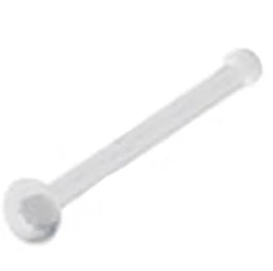 Nose Pin Ring Clear Acrylic Retainer 20 Gauge 3/8" * - Picture 1 of 3