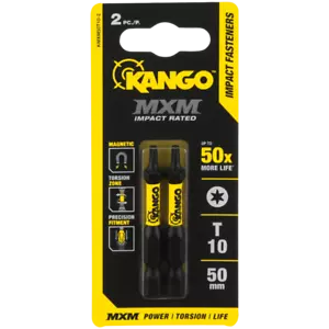 (4PCS in 2 PACKS) Kango MXM T10 50MM Impact Bit Magnetic Drill Driver Tool - Foto 1 di 3
