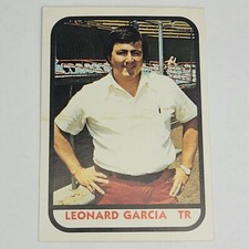1981 Salt Lake City Gulls Minor League TCMA #1 LEONARD GARCIA (A)