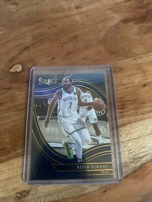 Kevin Durant 2020-21 Panini Select Courtside Blue Prizm #259 NBA Brooklyn Nets - Image 1 of 4