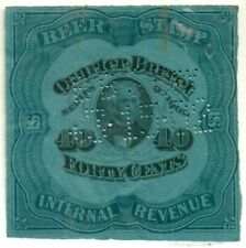 US #REA67, 40¢ Beer Tax Stamp, used, Scott $17.50 