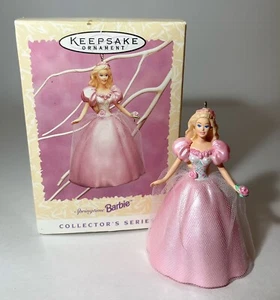 Hallmark Keepsake Ornament Pink Springtime Barbie 1996 Easter Collector's Series - Picture 1 of 13