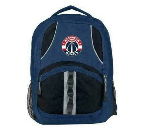 NBA Washington Wizards Backpack 18.5" x 13" x 8" Brand New Volor Blue Cover