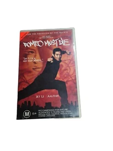 Romeo Must Die VHS Ex Rental 2000 Jet Li Silver Pictures & Columbia - Picture 1 of 3