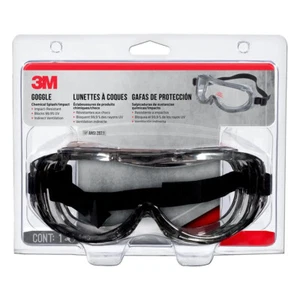 3M CHEMICAL SPLASH AND IMPACT PROFESSIONAL GOGGLES - Picture 1 of 4
