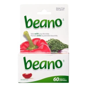Beano Tablets Digestive Enzyme Supplements for Gas Relief - 60 Count - Helps ... - Picture 1 of 9