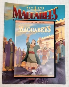 Nest The Animated Hero Classics Maccabees The Story of Hanukkah DVD & Activity - Imagen 1 de 3