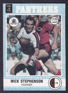 SCANLENS 1977 PANTHERS MICK STEPHENSON No.120 - Bild 1 von 1