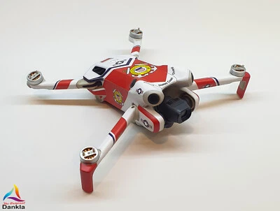 DJI MINI 4 PRO - SKIN - DESIGN: U.S.C.G. + 10x Akku- sowie DJI RC2 + RC-N2 Folie - Bild 1 von 4