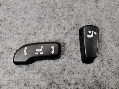 2008-2012 INFINITI EX35 G25 G35 FRONT LEFT DRIVER SEAT SWITCH KNOB BLACK OEM - Image 1 of 4