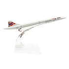1/400 15cm British Concorde Alloy Plane Aircraft Model Airplane Collection Gift