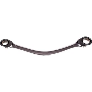 ASTA 12x15mm Half Moon Curved Double End Ratchet Ring Spanner - Picture 1 of 5