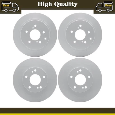 4 rotores de disco delanteros traseros OE para Nissan 300ZX 3,0 L Foto 1 de 4