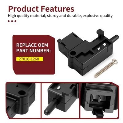 Waterproof Left Clutch Lever Switch for Kawasaki Vulcan 800 VN800 1995 1996-2006 - Imagem 1 de 4