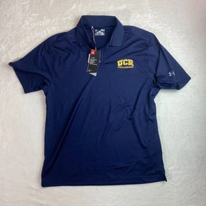 Under Armour Camicia Sciolta Polo Uomo Grande UCR Highlanders Navy - Foto 1 di 4