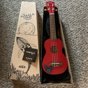 The Makala Shark Ukulele- Red Sea  - Picture 1 of 7