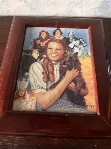 Wizard of Oz Musical Jewelry Box "Somewhere Over The Rainbow” With Mirror WORKS! - Picture 1 of 14
