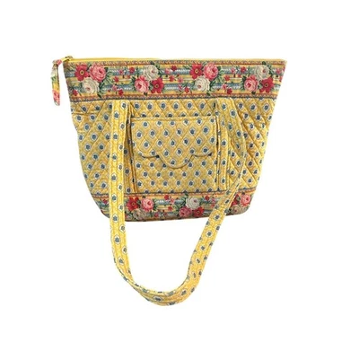 Rare Vintage Vera Bradley Elizabeth Zip Tote Bag  - Image 1 of 4