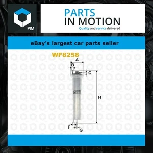 Fuel Filter fits BMW 525 E39 2.5 00 to 04 Wix 13321709535 Top Quality Guaranteed - Picture 1 of 2