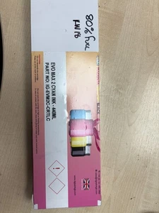 Digital Ink Cyan Evo Max 2 Roland Sol Max 2 440ml Ink Cartridge 80% Full KW18 - Picture 1 of 1