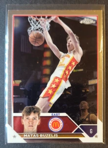 Matas Buzelis 2023-24 Topps Chrome McDonald's All American  #3 - Bild 1 von 2