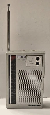 Tested Works Vintage Panasonic RF-455 AM/FM Stereo Headset Radio - Image 1 of 4