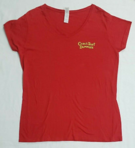 Crash Test Dummies T-shirt Gildan Tag Ladies 2XL Red Rock band