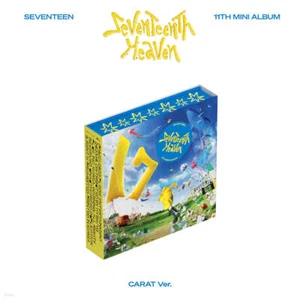 SEVENTEEN 11th Mini Album SEVENTEENTH HEAVEN CARAT CD+Binder+Lyrics+P.Card+Gift - Picture 1 of 25