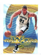 1999-2000 UD Ionix Warp Zone #WZ3 Tim Duncan