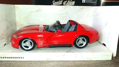 AUTO MODELLO  MAISTO  DODGE VIPER RT/10 (1995) SCALA 1/24 - Immagine 1 di 4