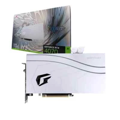 COLORFIRE iGame GeForce RTX 4070 Neptune OC12GB  GDDR6X Graphics card - Image 1 of 4