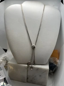 Tiffany & Co. Elsa Peretti Sterling 925 Botanical Leaves 6 Strand Necklace - Picture 1 of 7