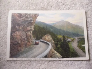 POSTCARD "APPROACH TO MITCHELL'S POINT COLUMBIA RIVER, OREGON 1920'S SHIPS FREE - Picture 1 of 2