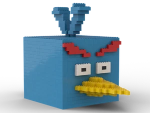 LEGO Ice Blue Angry Bird instrucciones de construcción - Ice Bird SOLO INSTRUCCIONES - Imagen 1 de 7
