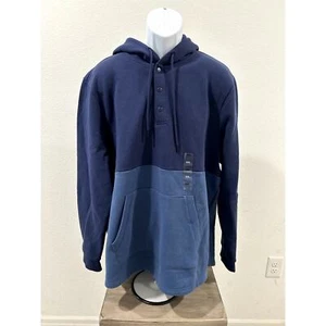 American Rag Men's Heavy Table Fleece Arctic Night Color Block Size 2XL XXL New - Picture 1 of 4