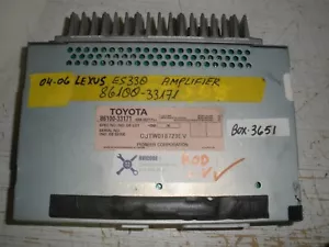 04-05-06 AMPLIFICADOR LEXUS ES330 86100-33171 ((CAJA-3651))/ - Imagen 1 de 2