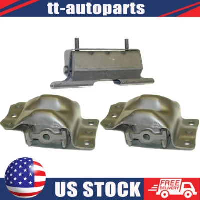 Якорь новый двигатель двигатель и трансмиссия крепление набор 3 X для Chevrolet K1500 K2500 K3500 TT - Изображение 1 из 4