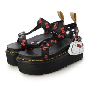 Dr. Martens Hello Kitty Collaboration dicke Sohlen Plateau Absatz Sandale US7 süß - Bild 1 von 11