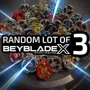 Beyblade X LOTTO 3 Beyblade Casuali AUTENTICI Takara Tomy (LEGGI DESCRIZIONE) - Foto 1 di 4