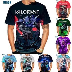Valorant Gamer 3D T-Shirt - Available in various colours and sizes - Picture 1 of 17