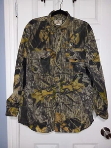 Mossy Oak Camo Nylon Shirt Medium - Picture 1 of 6