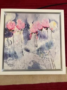 Emilija Pasagic Ltd Edition Embellished canvas titled "Grace & Beauty II" - Picture 1 of 4