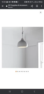 White Pendant ceiling light - Picture 1 of 1