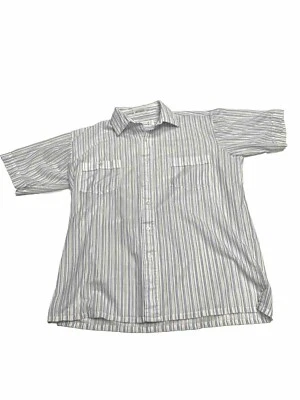 Винтажная мужская рубашка на пуговицах Main Stream размер L с карманами на пуговицах  - Изображение 1 из 4