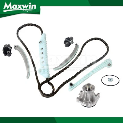 Timing Chain Kit Water Pump Fit Ford E-150 E-250 Expedition F-150 Heritage 4.6L - Image 1 of 4