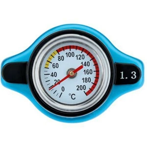 Thermostatic Radiator Cap Cover Water Temperature Gauge 1.3 Bar Car Accessories - Picture 1 of 8