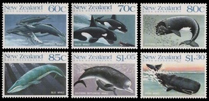 Nueva Zelanda 1988 - Mi-Nr. 1056-1061 ** - MNH - Ballenas / Ballenas - Imagen 1 de 1